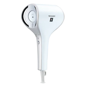 Sharp Hair Dryer (Frozen White) SHARP Plasmacluster Drape Flow Dryer IB-WX3-W